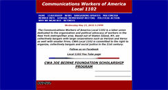 Desktop Screenshot of cwa-1102.org